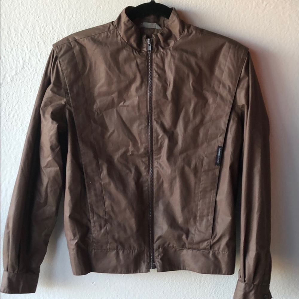 Vintage Members Only Brown Zip Up Jacket